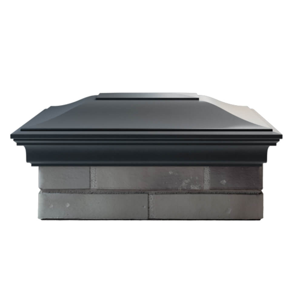 Колпак Zking Монблан Серый на столб 2х1.5 кирпича (515х385мм) в Майкопе фото