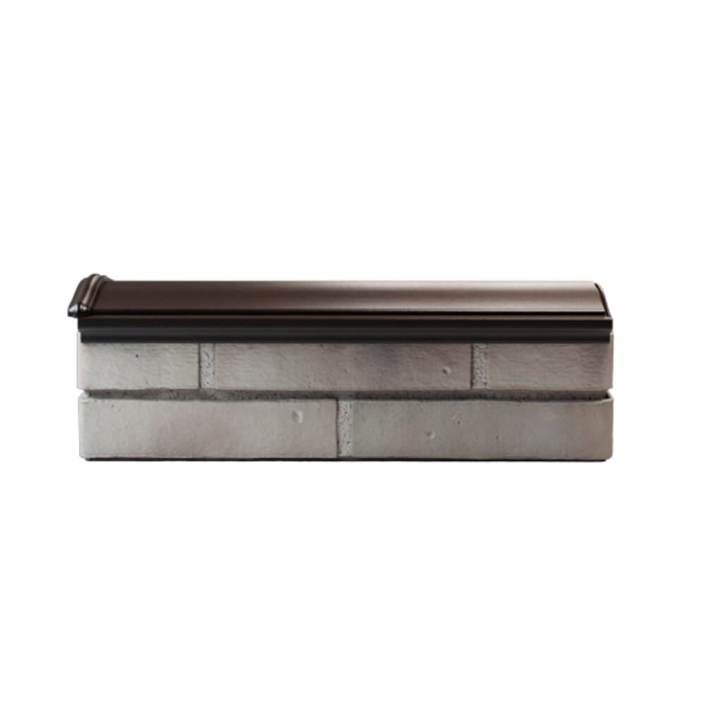 Парапет Zking Монблан Коричневый посадка на 0.5 кирпича (130мм) в Майкопе фото