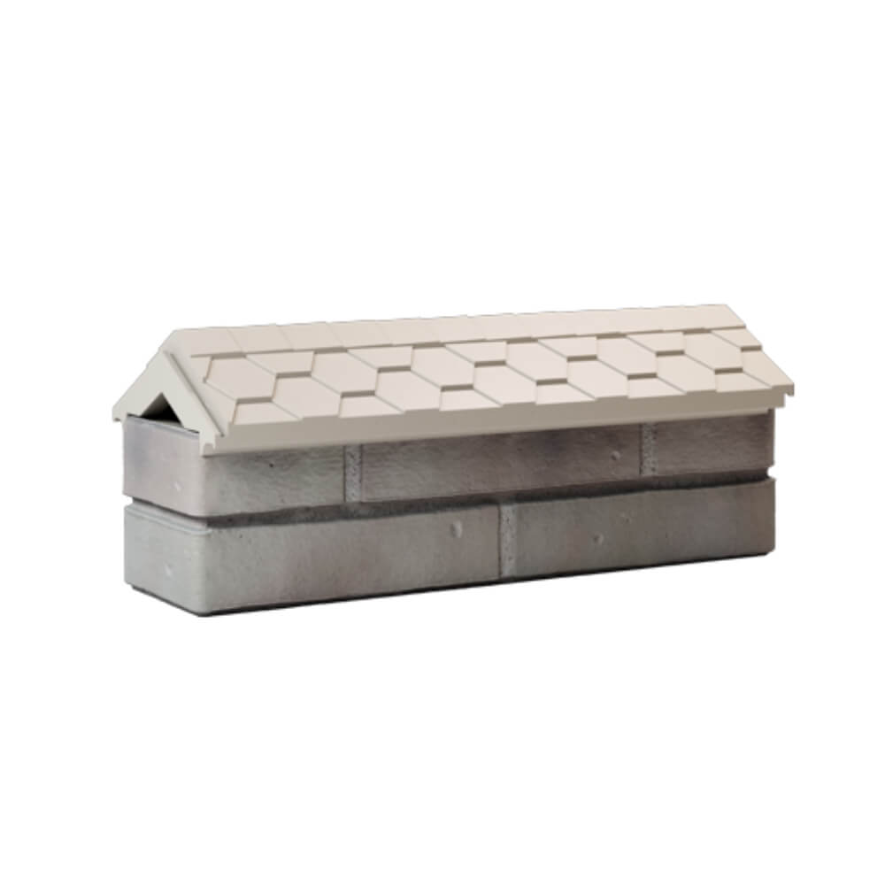 Парапет Zking Эверест Бежевый с посадкой на 0.5 кирпича (130мм) Майкоп фото