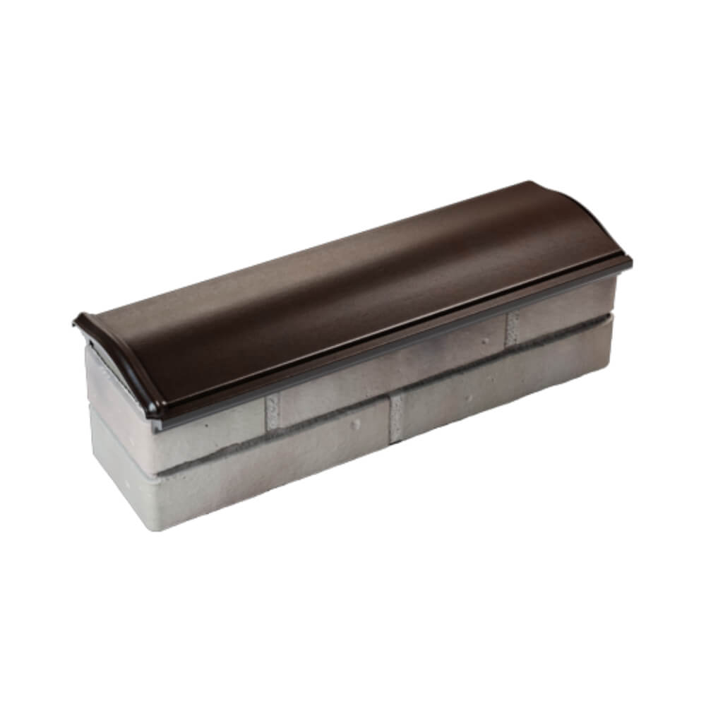 Парапет Zking Монблан Коричневый посадка на 0.5 кирпича (130мм) в Майкопе фото