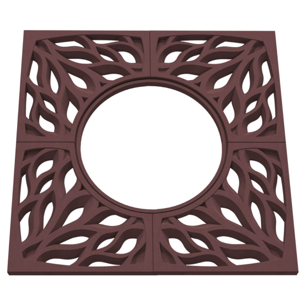 Приствольная решетка для дерева ZKING CRUST 1.2х1.2м Коричневая в Майкопе фото