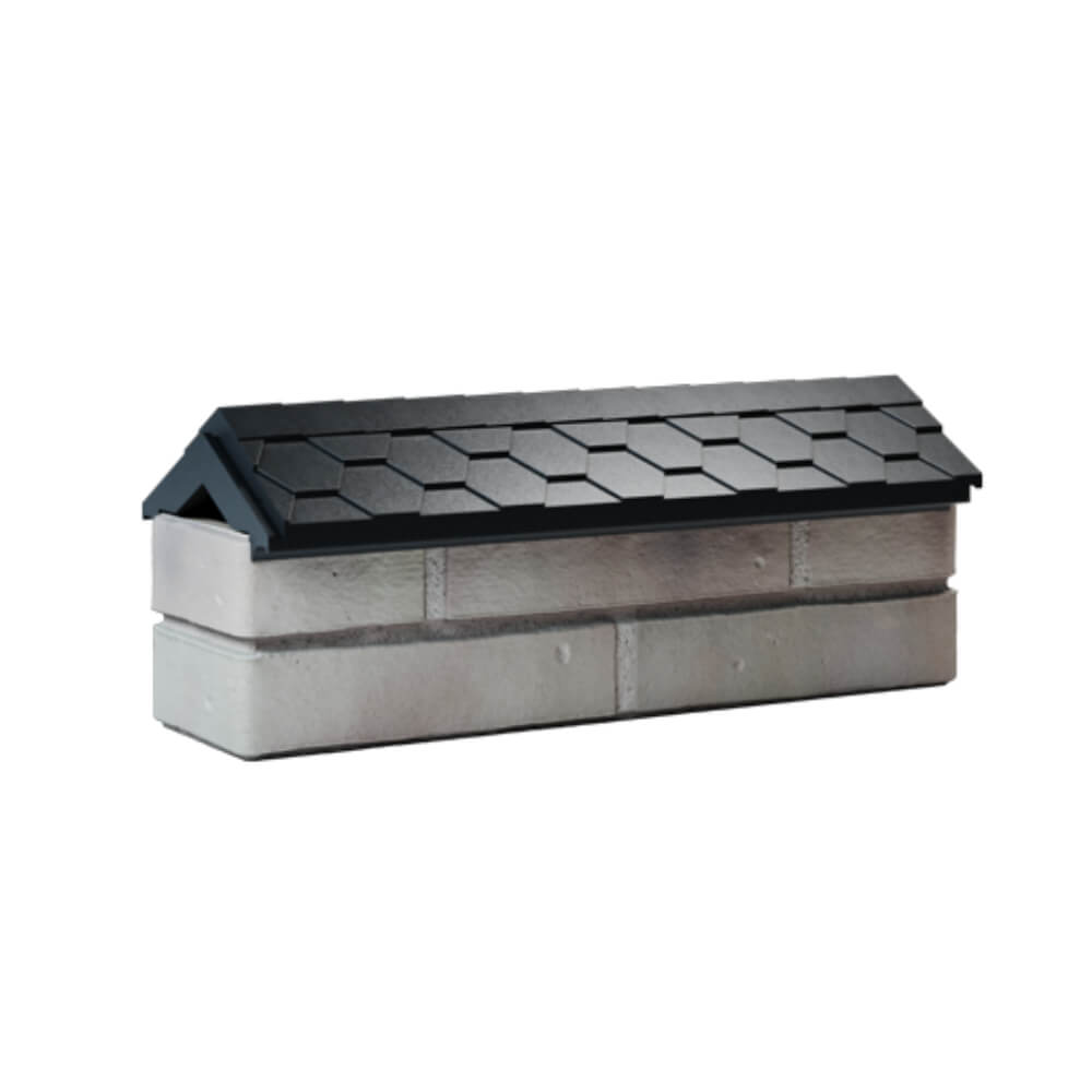 Парапет Zking Эверест Черный с посадкой на 0.5 кирпича (130мм) Майкоп фото