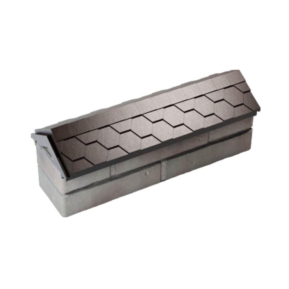 Парапет Zking Эверест Коричневый с посадкой на 0.5 кирпича (130мм) в Майкопе фото