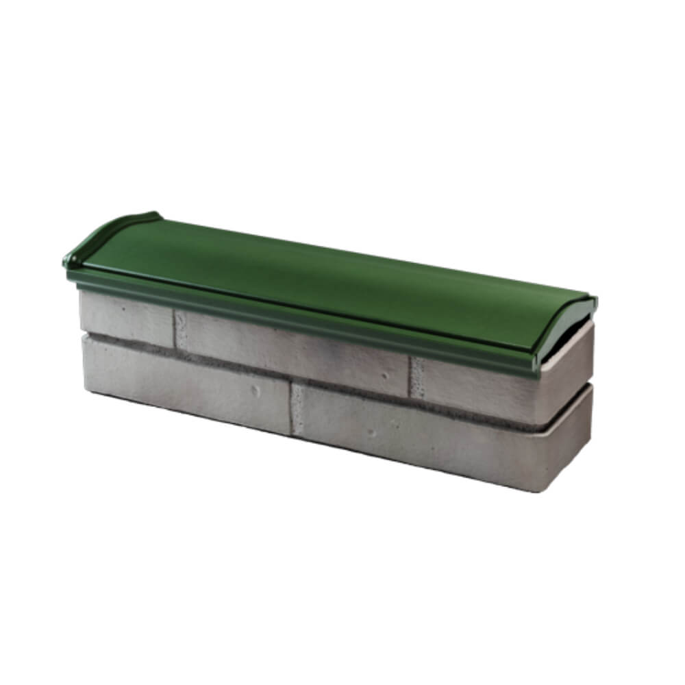 Парапет Zking Монблан Зеленый посадка на 0.5 кирпича (130мм) в Майкопе фото