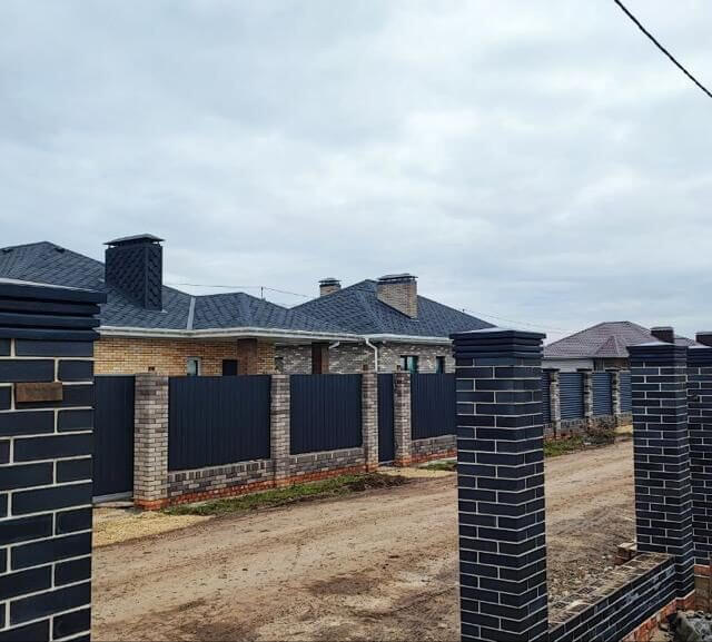 Колпак Zking Бона ХайТек Серый на столб 1.5х1.5 кирпича (385х385мм) в Майкопе фото