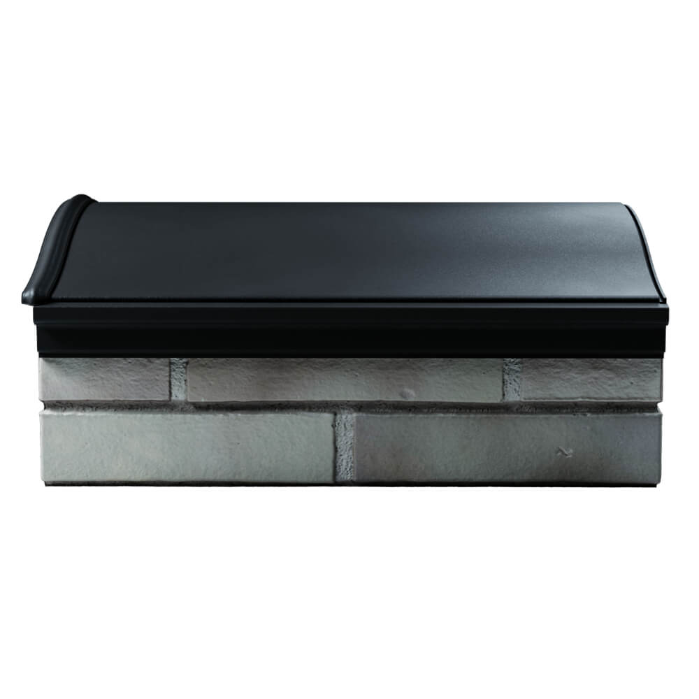 Парапет Zking Монблан Черный посадка на 1.5 кирпича (355/385мм) в Майкопе фото