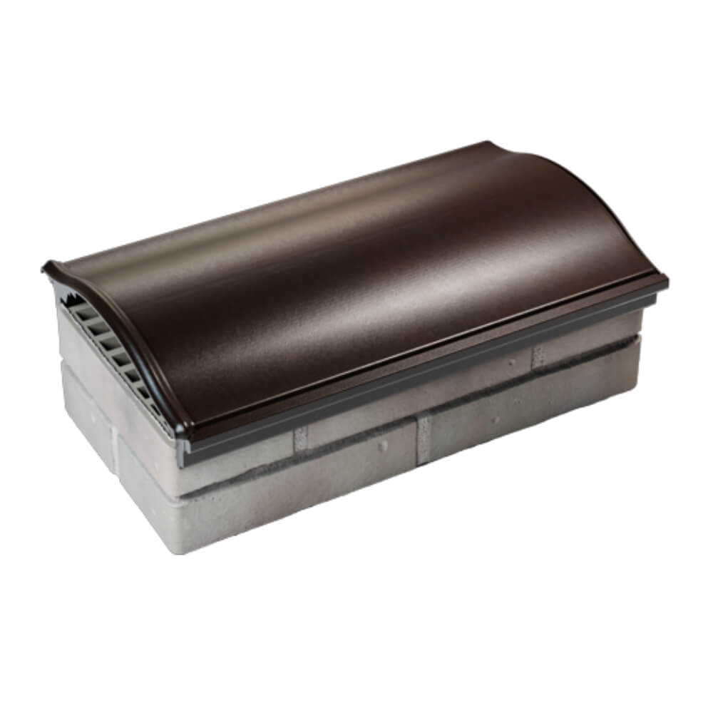 Парапет Zking Монблан Коричневый посадка на 1 кирпич (200/225/255мм) в Майкопе фото