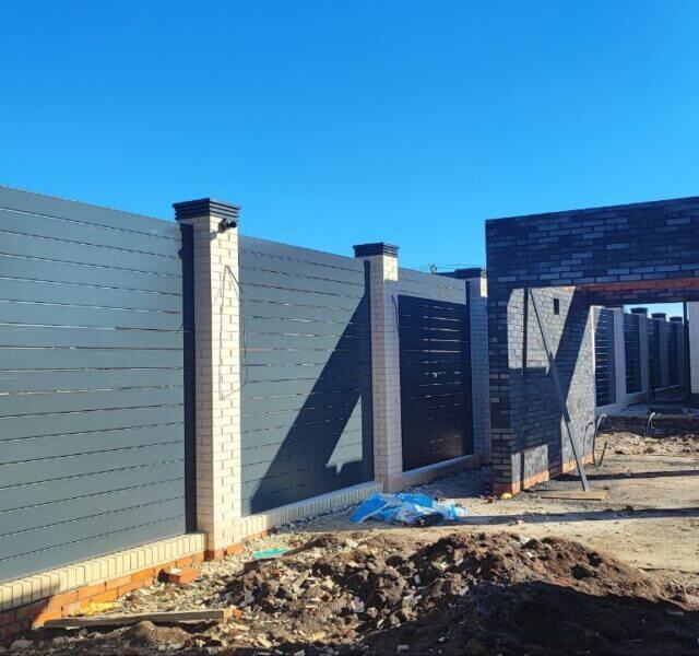 Колпак Zking Бона ХайТек Серый на столб 1.5х1.5 кирпича (385х385мм) в Майкопе фото