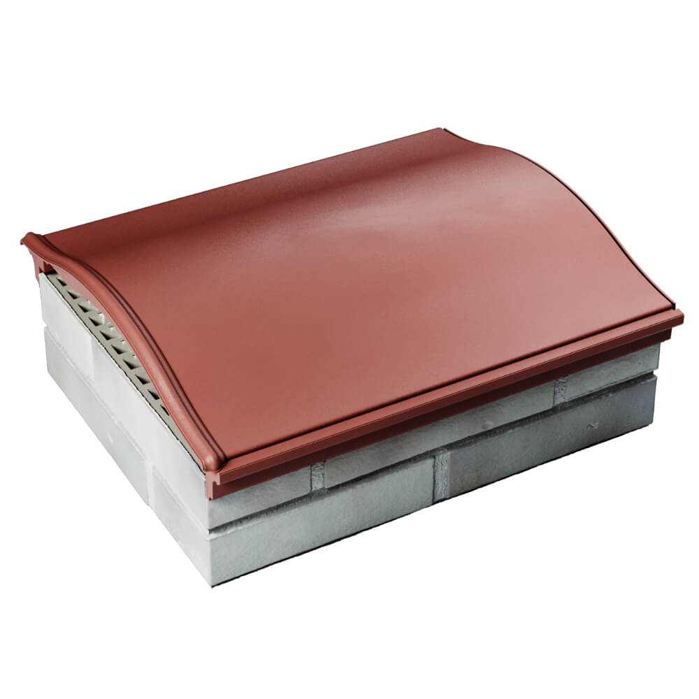 Парапет Zking Монблан Красный посадка на 1.5 кирпича (355/385мм) в Майкопе фото