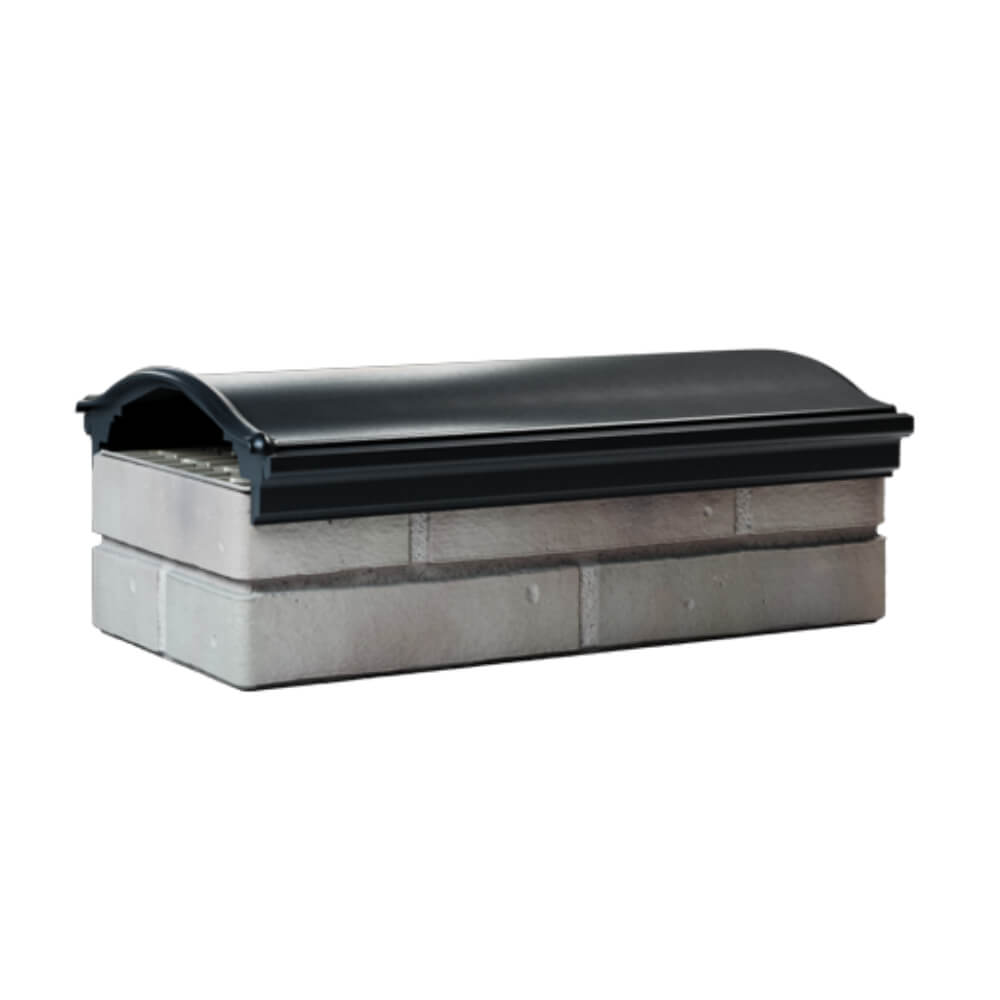 Парапет Zking Монблан Черный посадка на 1 кирпич (200/225/255мм) Майкоп фото