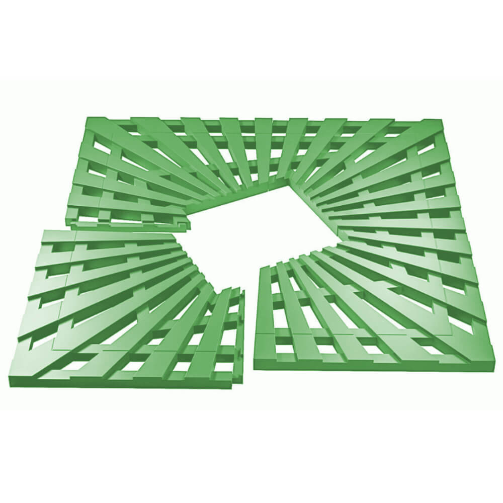 Приствольная решетка для дерева ZKING ATMOSPHERE 1.2х1.2м Зеленая в Майкопе фото