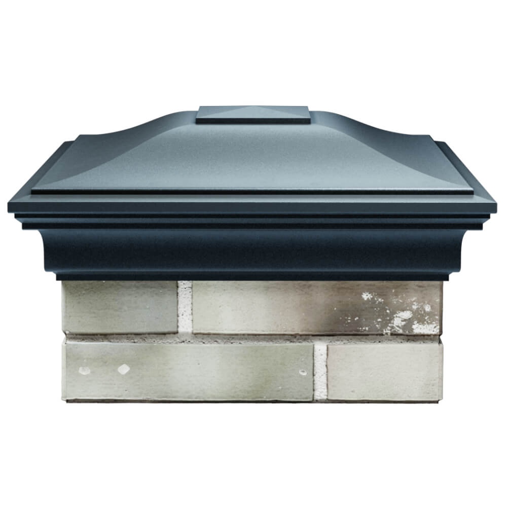 Колпак Zking Монблан Серый на столб 1.5х1.5 кирпича (385х385мм) Майкоп фото