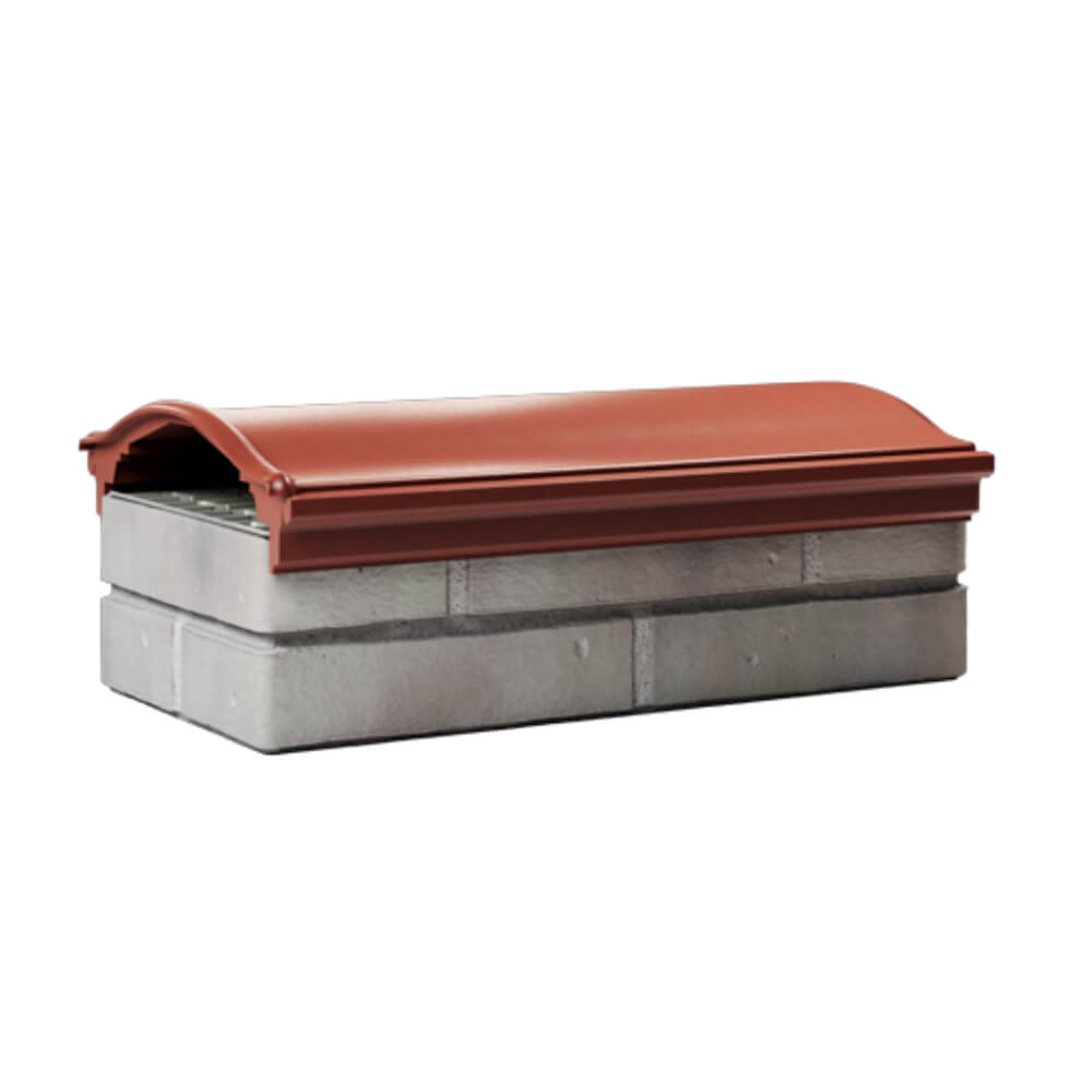 Парапет Zking Монблан Красный посадка на 1 кирпич (200/225/255мм) Майкоп фото