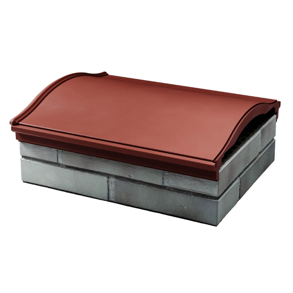 Парапет Zking Монблан Красный посадка на 1.5 кирпича (355/385мм) в Майкопе фото