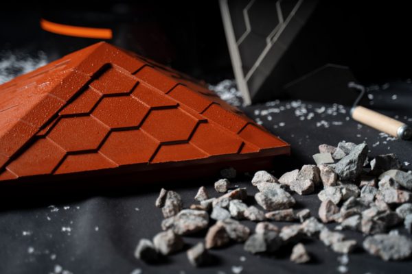 Колпак Zking Эверест Красный на столб 1.5х1.5 кирпича (390х390мм) в Майкопе фото