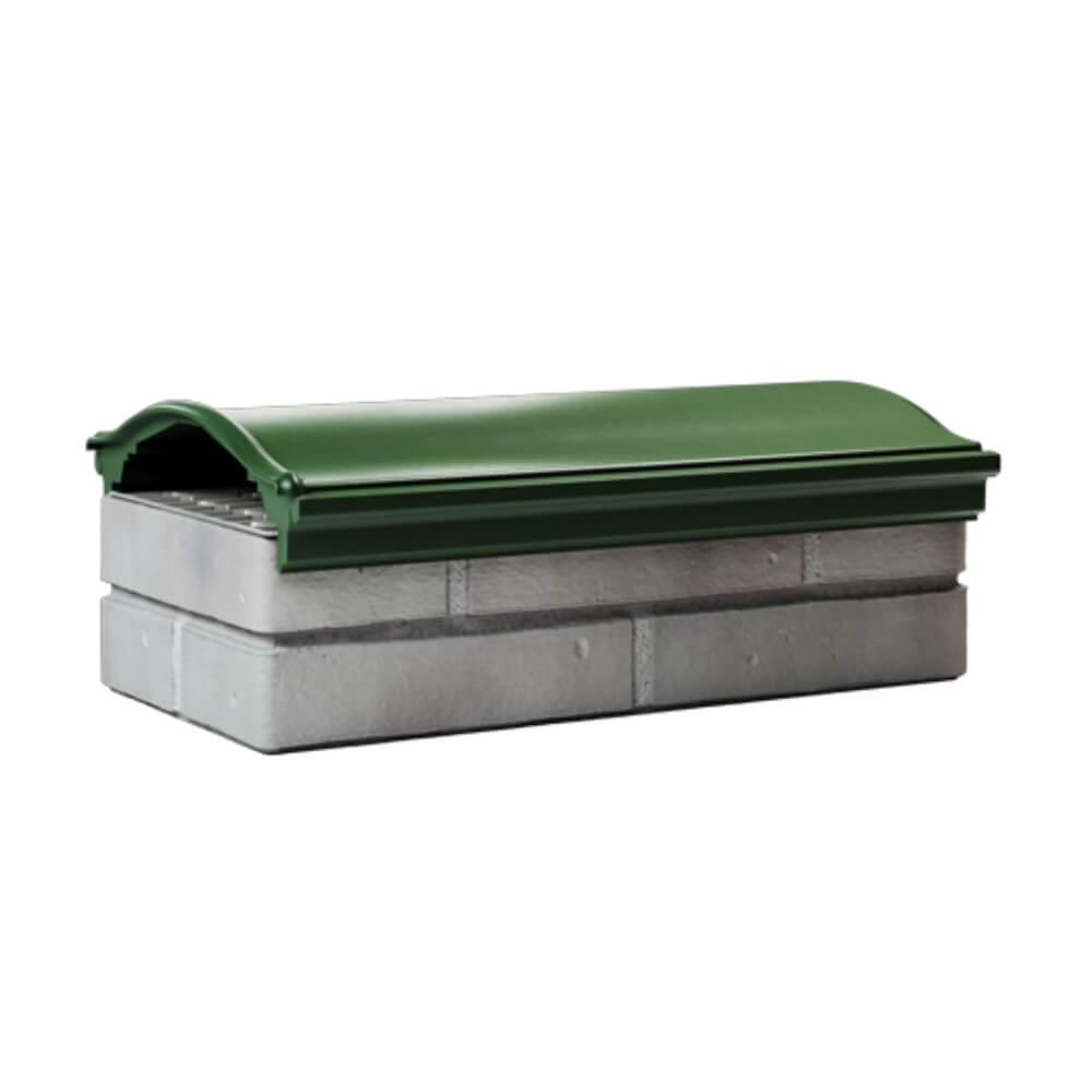 Парапет Zking Монблан Зеленый посадка на 1 кирпич (200/225/255мм) Майкоп фото