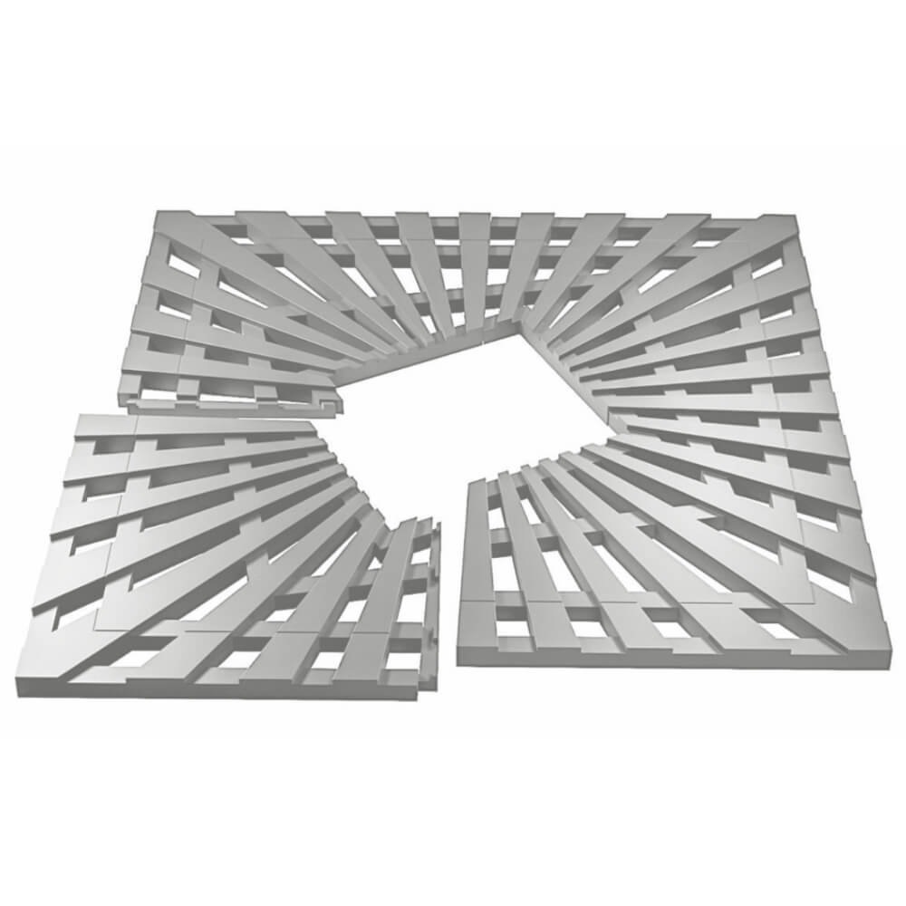 Приствольная решетка для дерева ZKING ATMOSPHERE 1.2х1.2м Бежевая в Майкопе фото