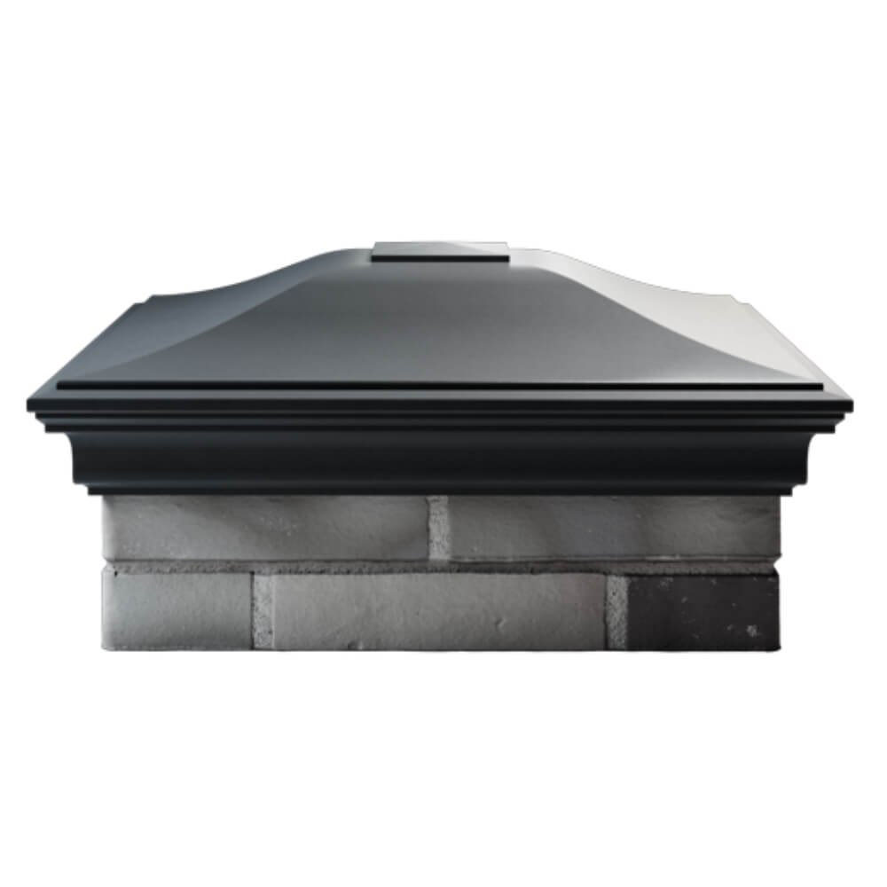 Колпак Zking Монблан Серый на столб 2х2 кирпича (515х515мм) в Майкопе фото