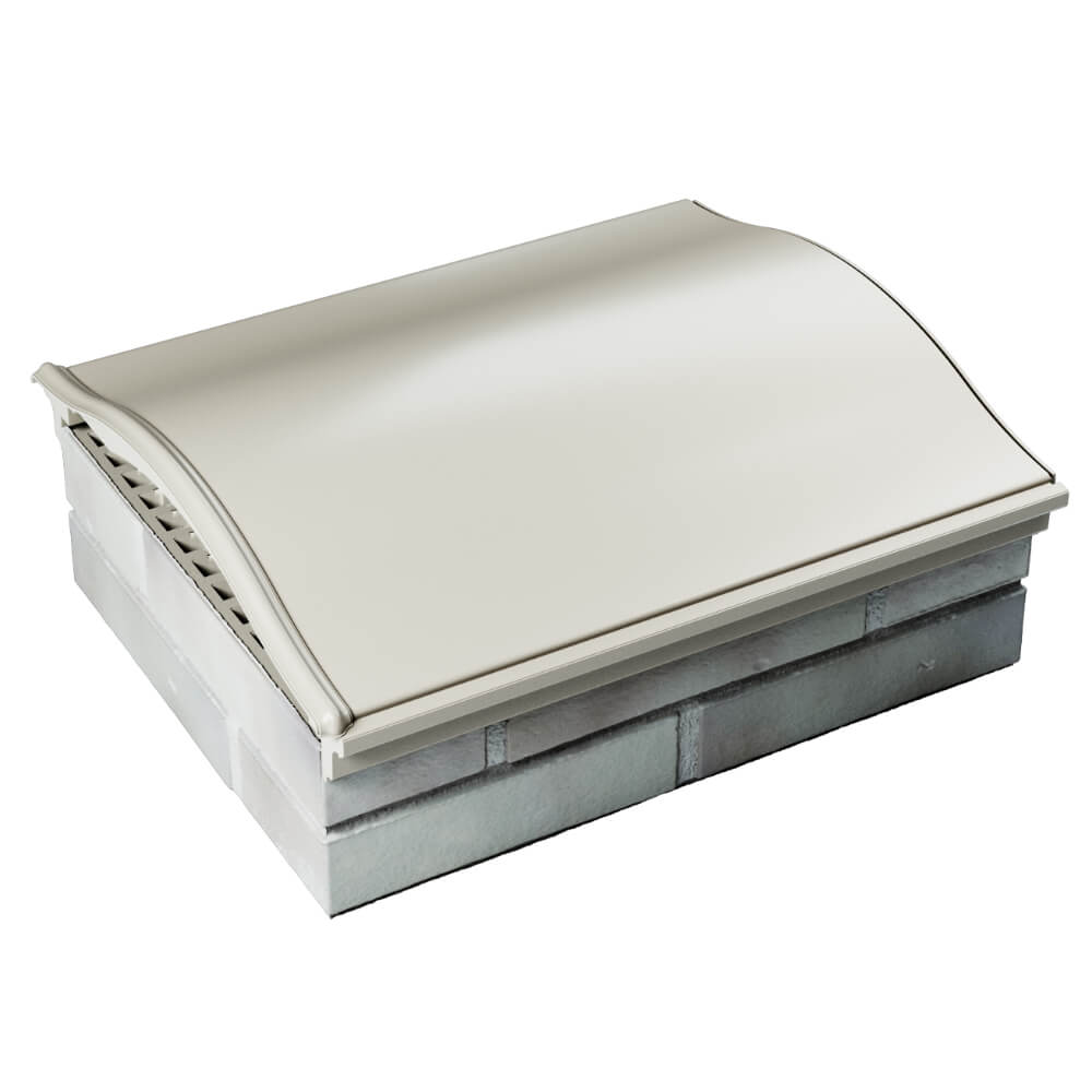 Парапет Zking Монблан Бежевый посадка на 1.5 кирпича (355/385мм) в Майкопе фото