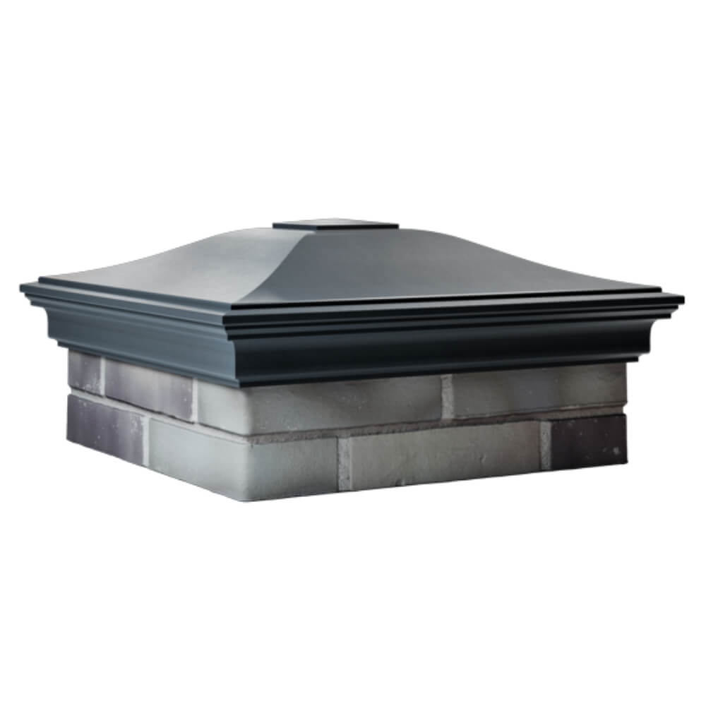 Колпак Zking Монблан Серый на столб 2х2 кирпича (515х515мм) в Майкопе фото