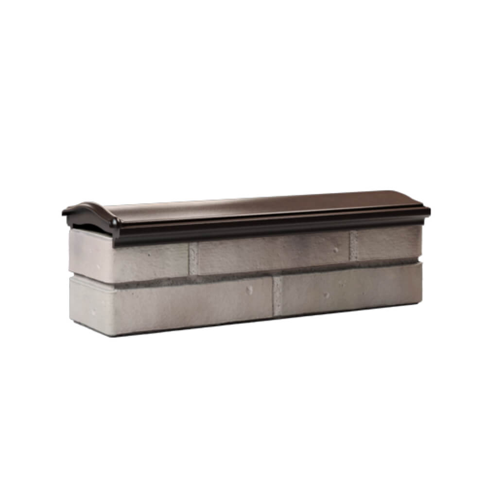 Парапет Zking Монблан Коричневый посадка на 0.5 кирпича (130мм) Майкоп фото