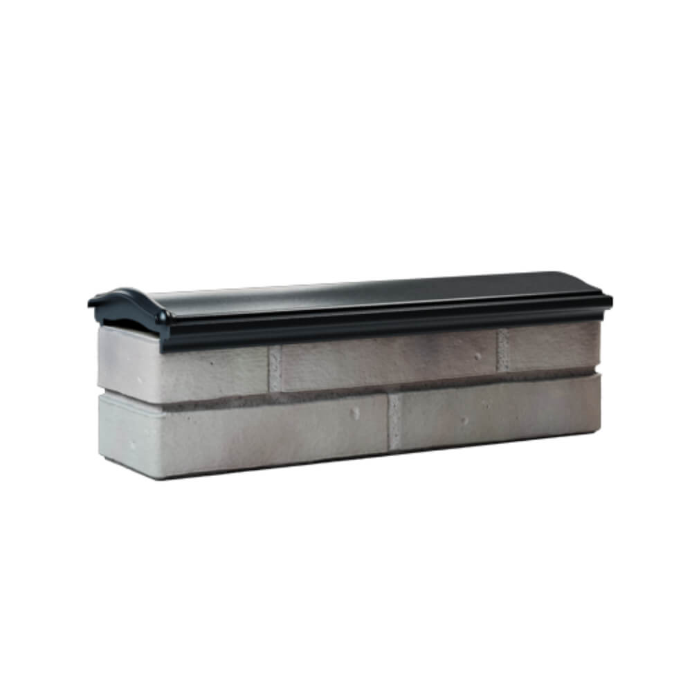 Парапет Zking Монблан Черный посадка на 0.5 кирпича (130мм) Майкоп фото