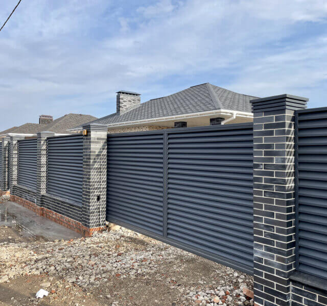 Колпак Zking Бона ХайТек Серый на столб 1.5х1.5 кирпича (385х385мм) в Майкопе фото