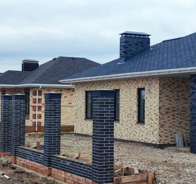 Колпак Zking Бона ХайТек Серый на столб 1.5х1.5 кирпича (385х385мм) в Майкопе фото