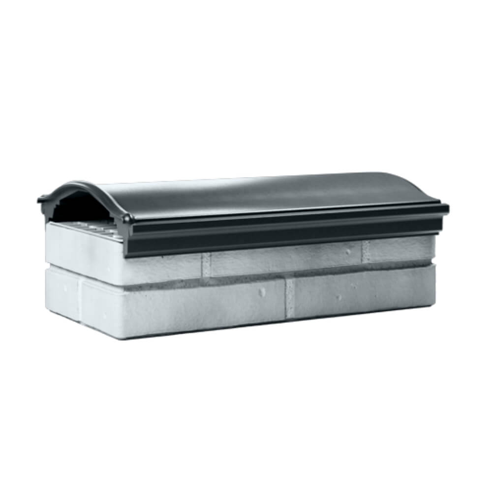 Парапет Zking Монблан Серый посадка на 1 кирпич (200/225/255мм) Майкоп фото