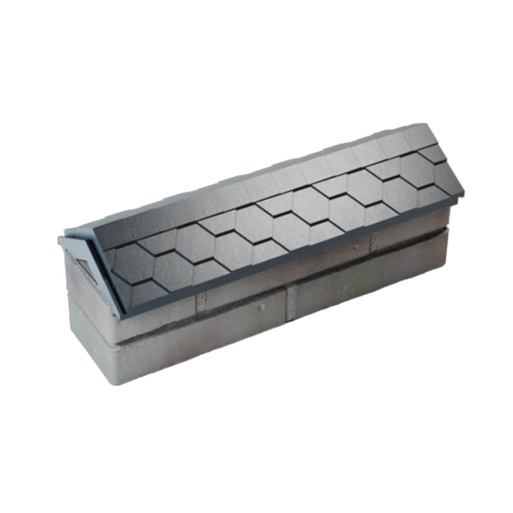 Парапет Zking Эверест Серый с посадкой на 0.5 кирпича (130мм) в Майкопе фото